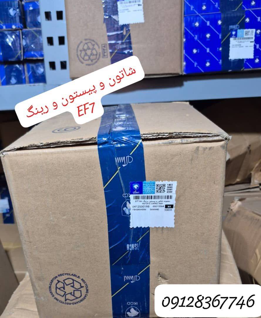 شاتون و پیستون و رینگ سمند ملی